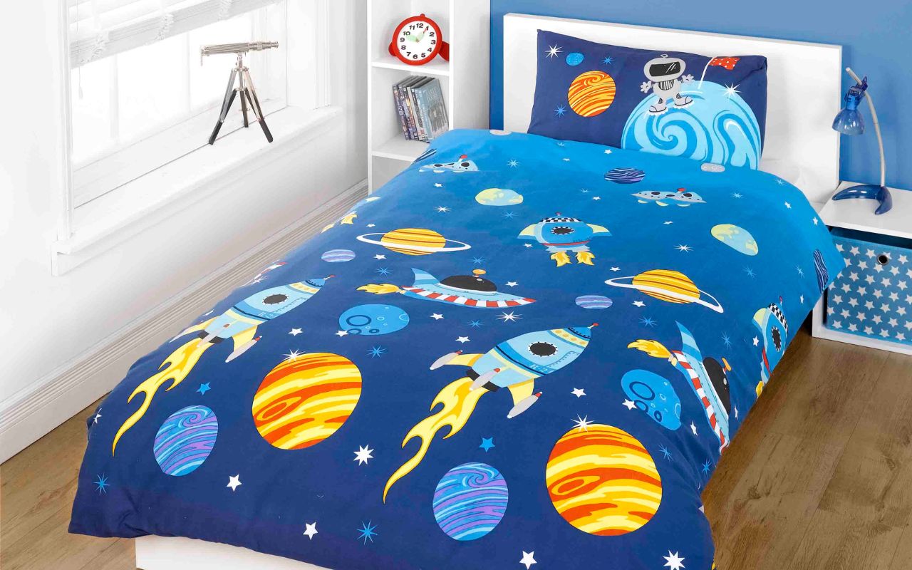 rocket children's bedding