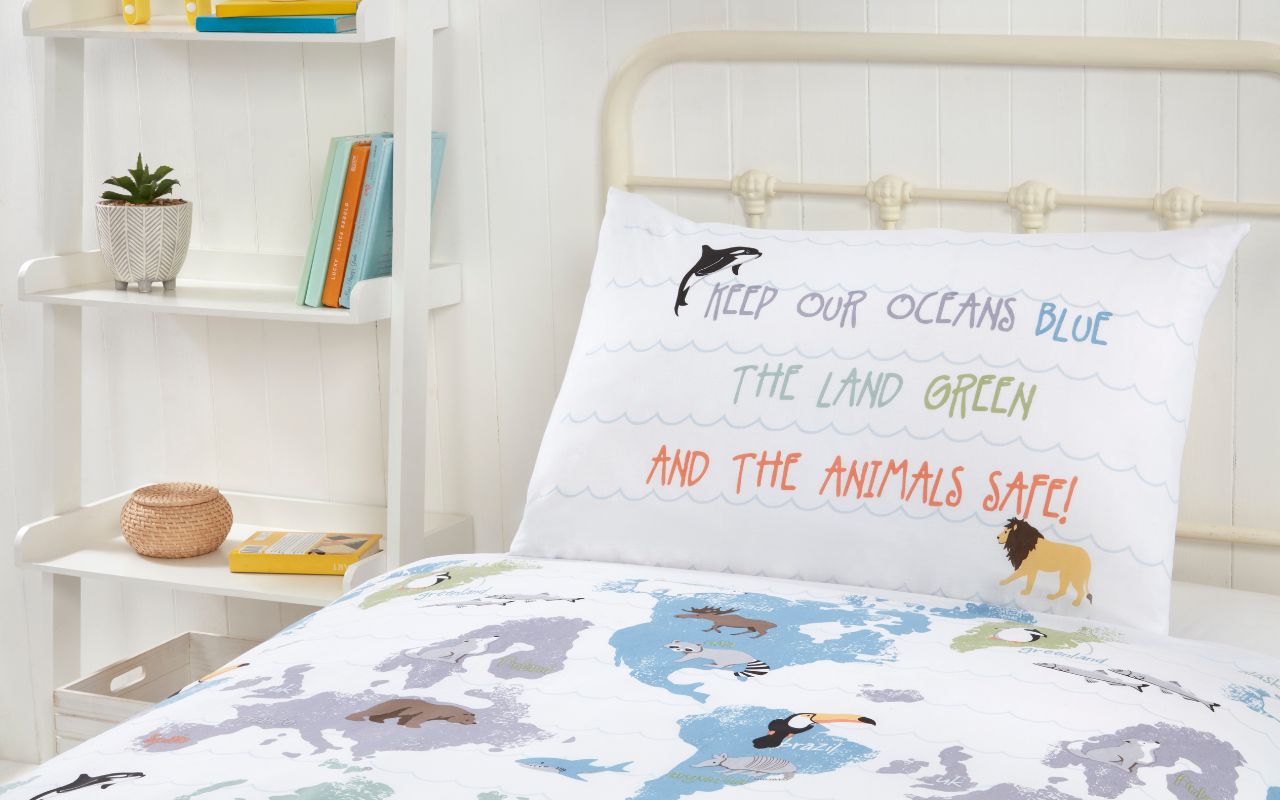 Sustainable children's bedding